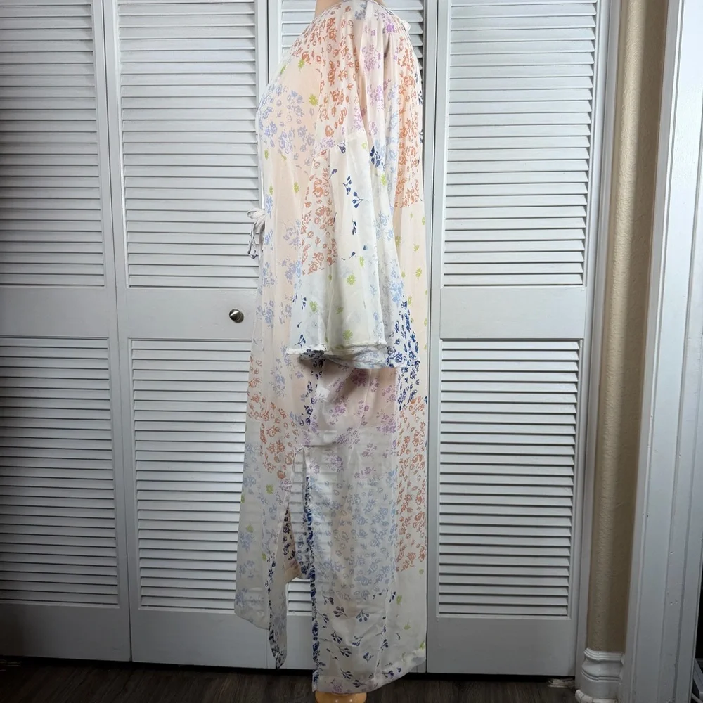 Wild‎ Fable Floral Patchwork Kimono Duster – Size OSFM
